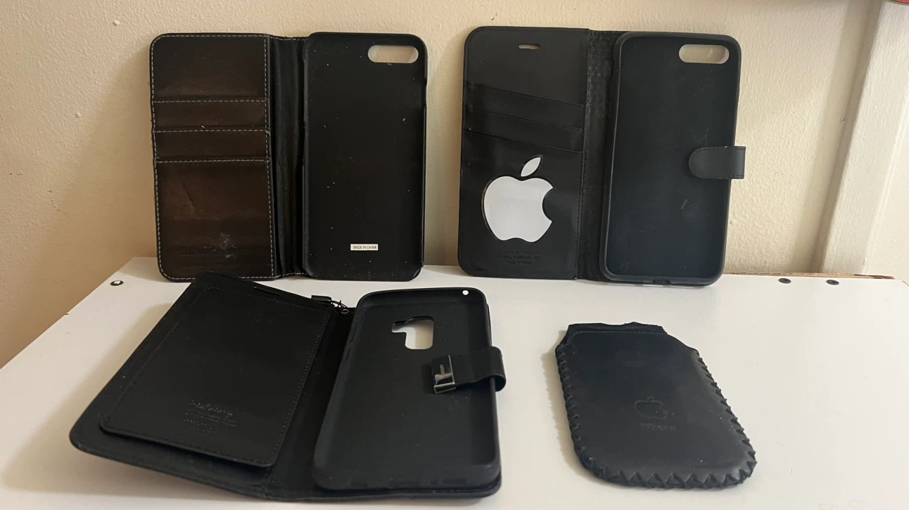 Black Smartphone Wallet Cases-6.25" x 3"-price of Each - photo 2