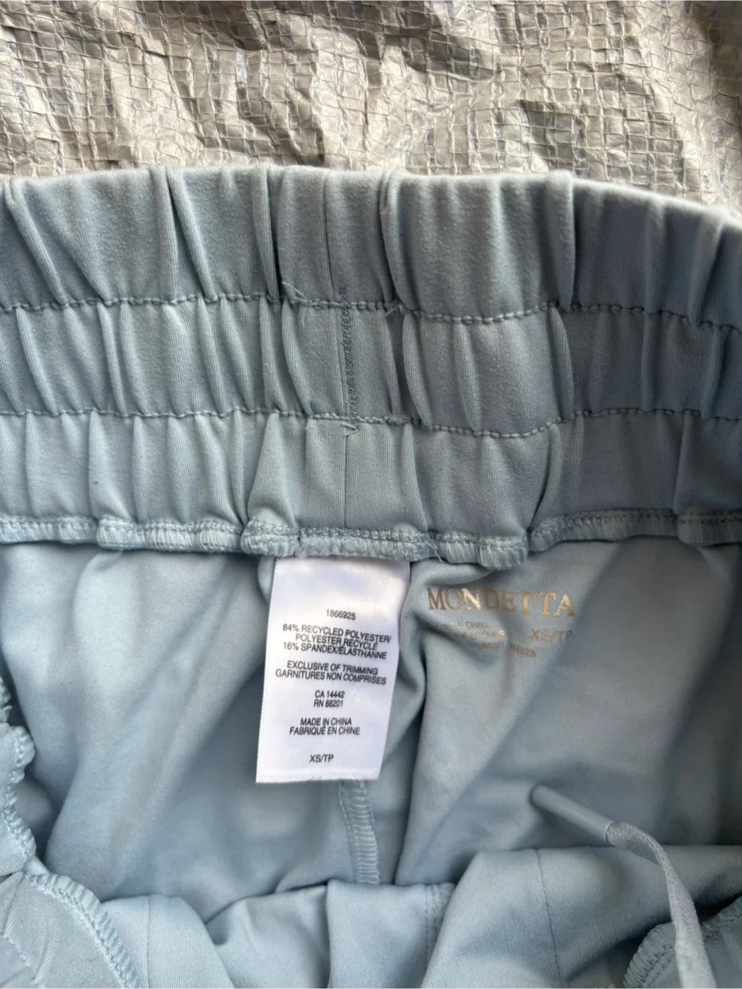 NWOT Mondetta Light Blue Cargo Joggers XS - photo 3