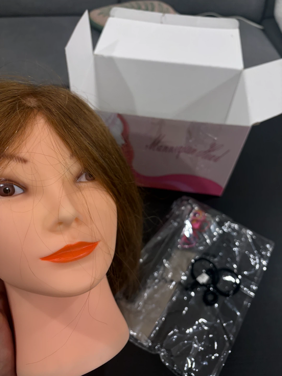 Hairdressing Mannequin Head with Accessories