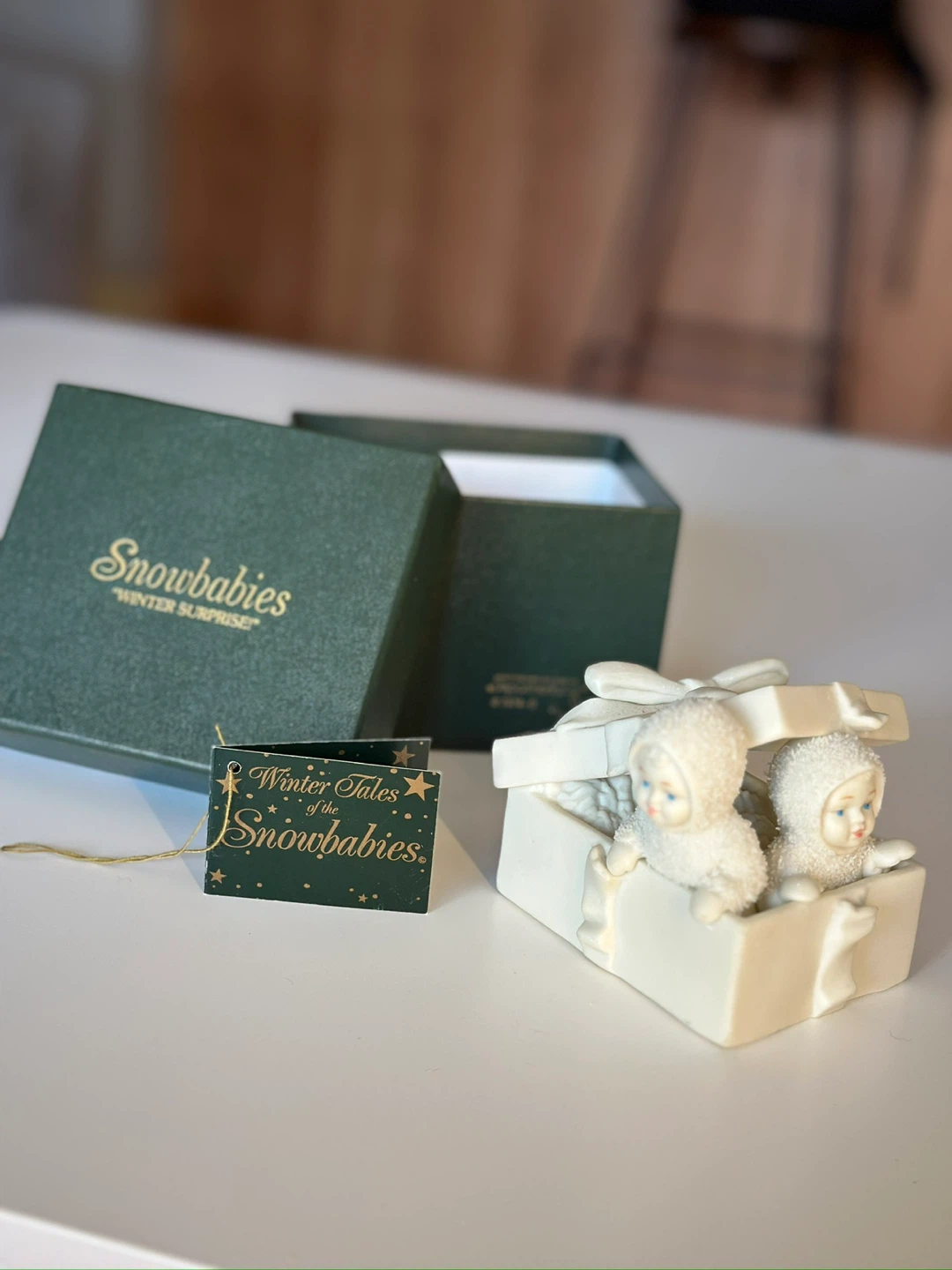 Department 56 Snowbabies “Winter Surprise!” – Retired 1992