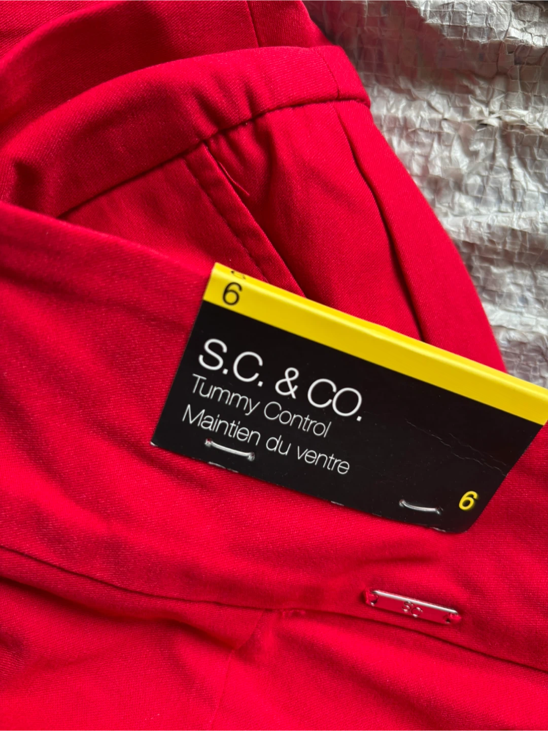 S.C. & CO. Red Skort - Size 6 - photo 5