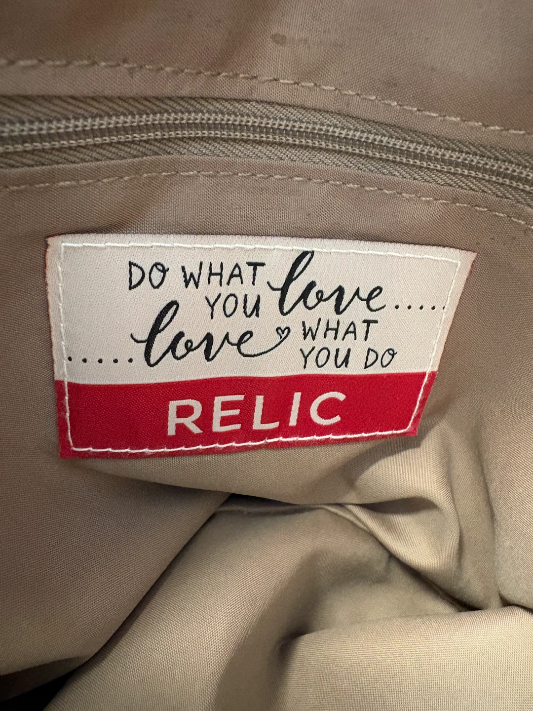 Relic by Fossil “Bailey” Double Shoulder Grey Bag - photo 4