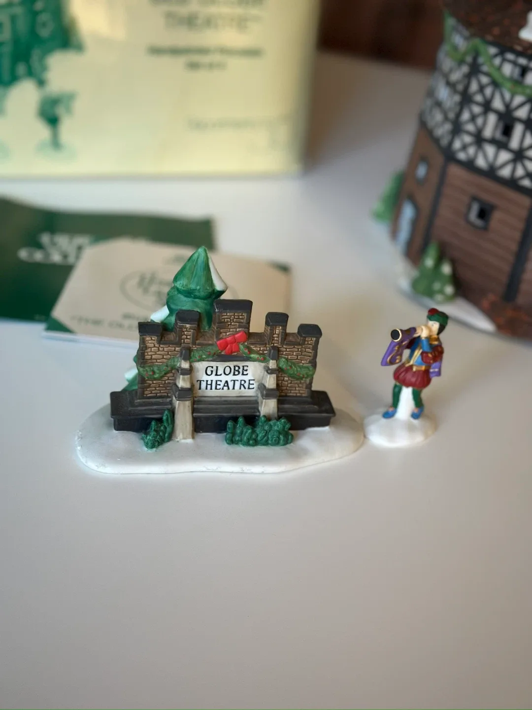 Department 56 Dickens’ Village Old Globe Theatre – Retired 1998 - photo 3
