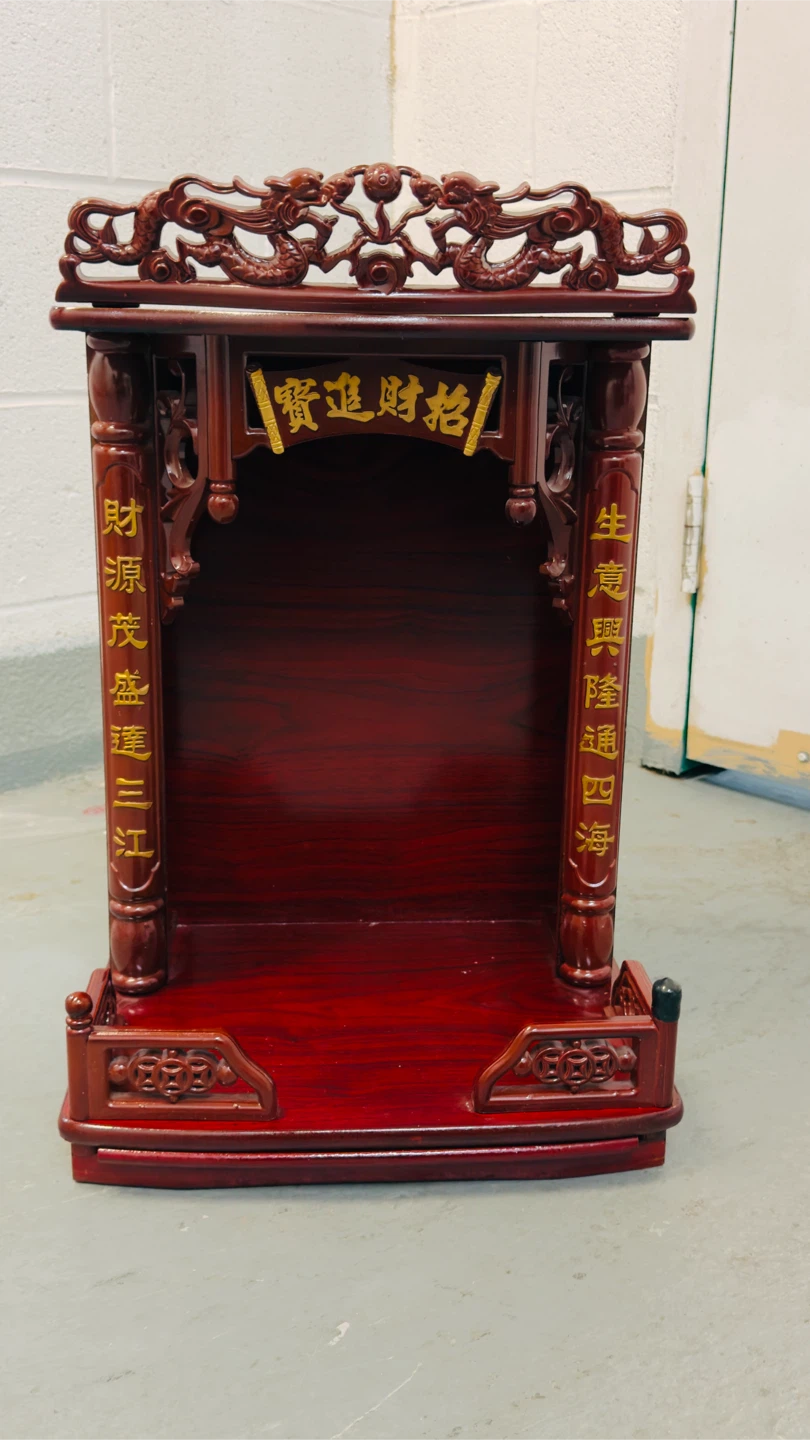 Traditional Wood Altar Shrine