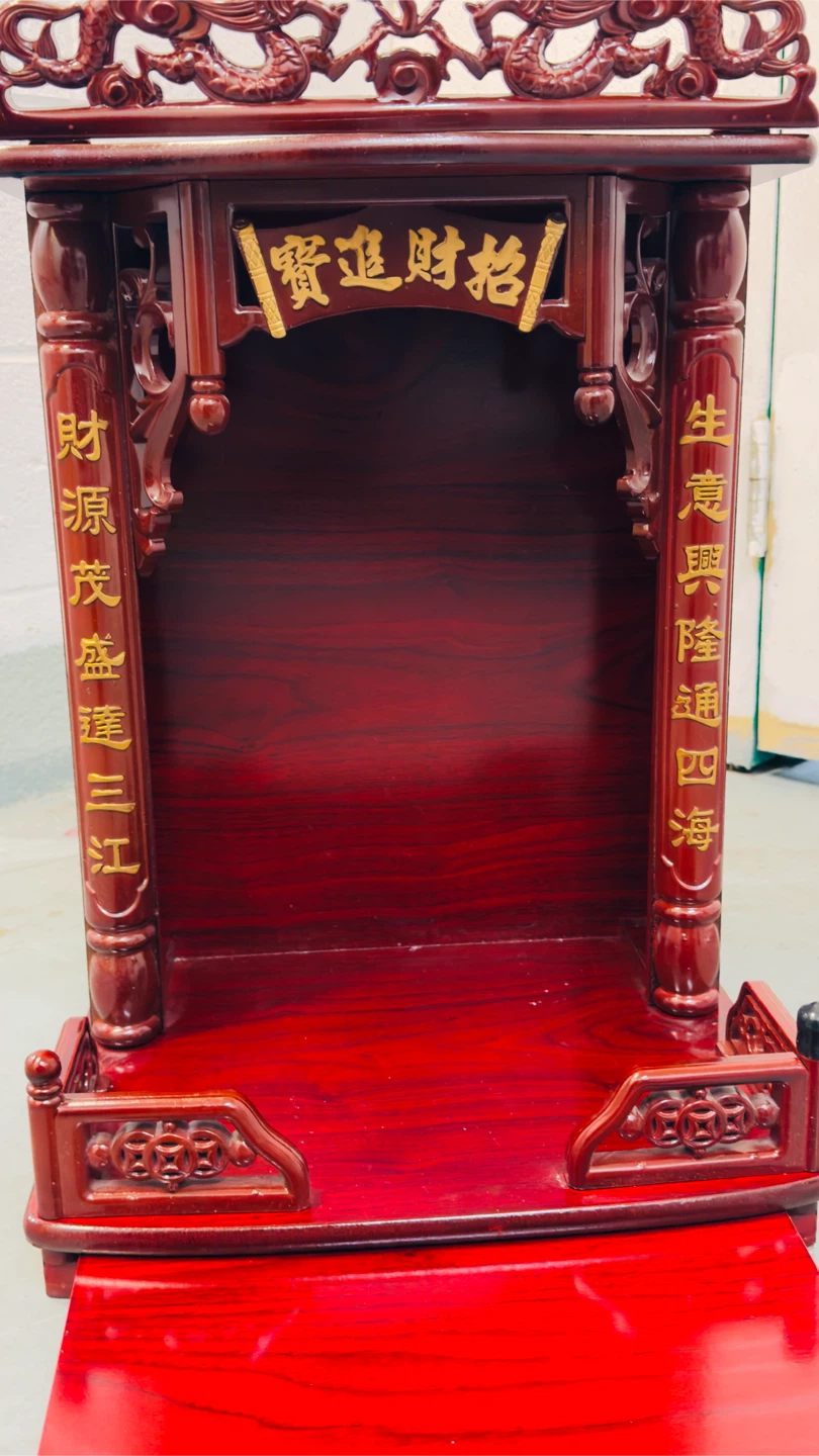 Traditional Wood Altar Shrine - photo 3