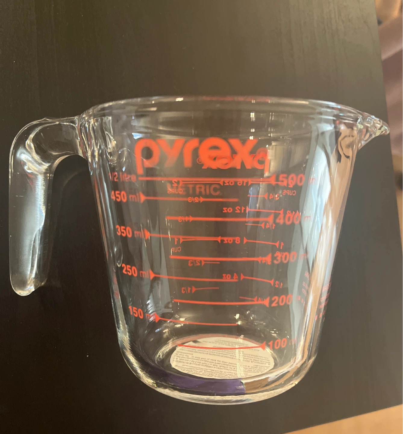Pyrex 500 ml Glass Measuring Cup