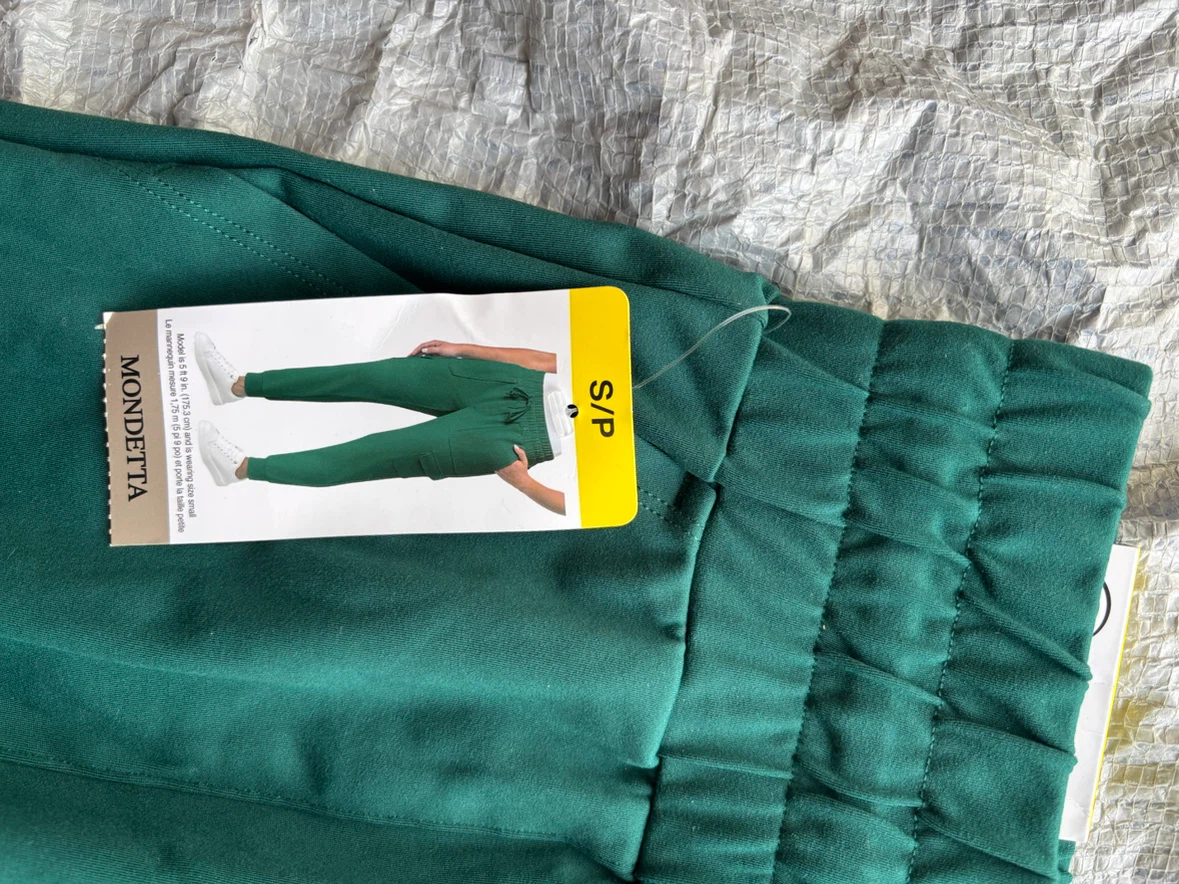 Ladies Mondetta Green Cargo Joggers S - photo 2