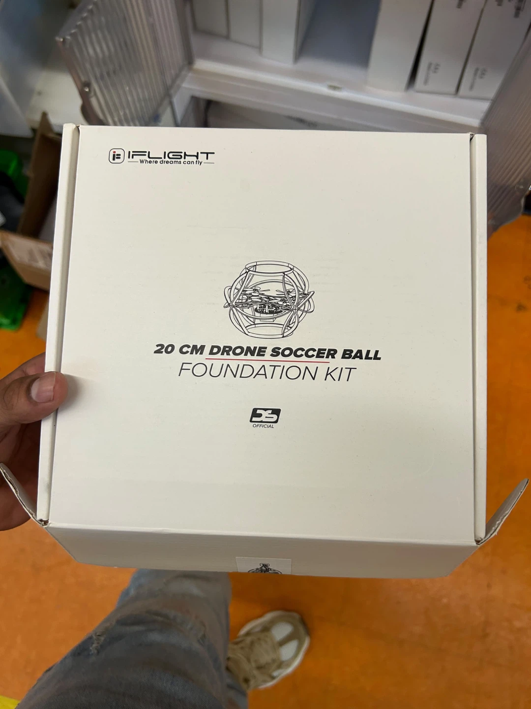 iFlight 20cm Drone Soccer Ball Foundation Kit
