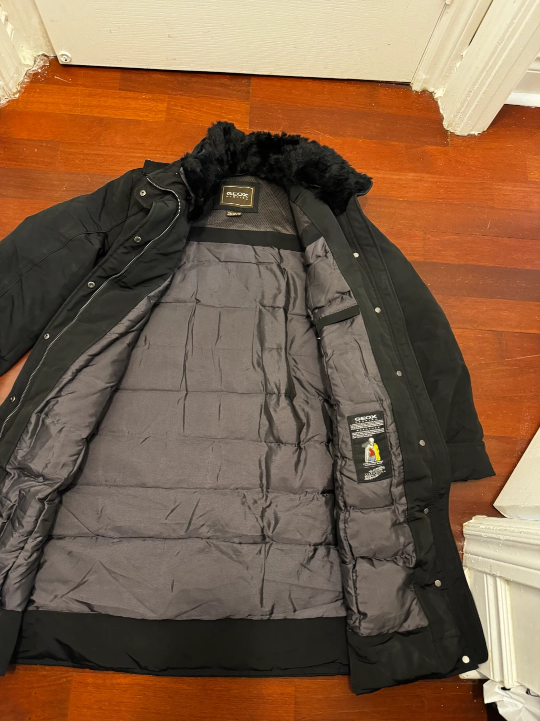 Geox Respira Black Down Parka - photo 2