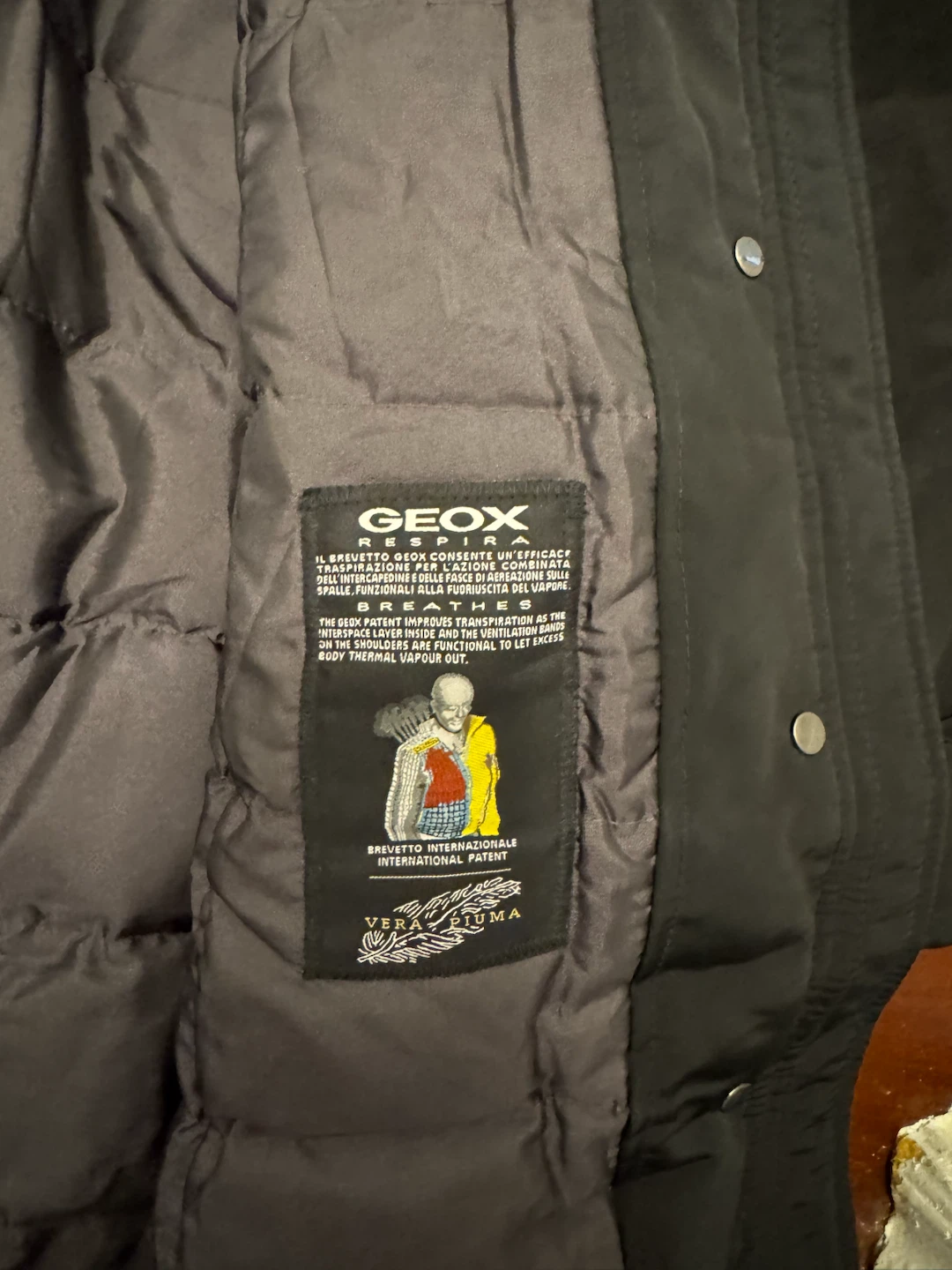 Geox Respira Black Down Parka - photo 4