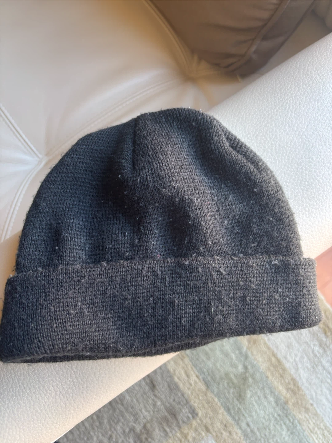 George Black Knit Beanie