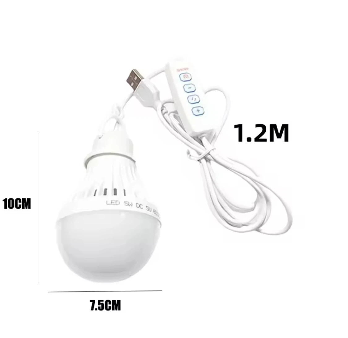 5W USB LED Portable Light Bulb - photo 2