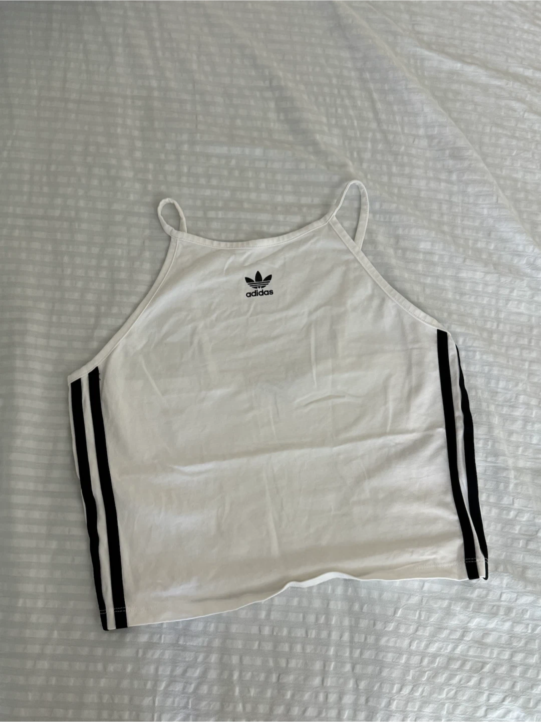 Adidas White Tank Top