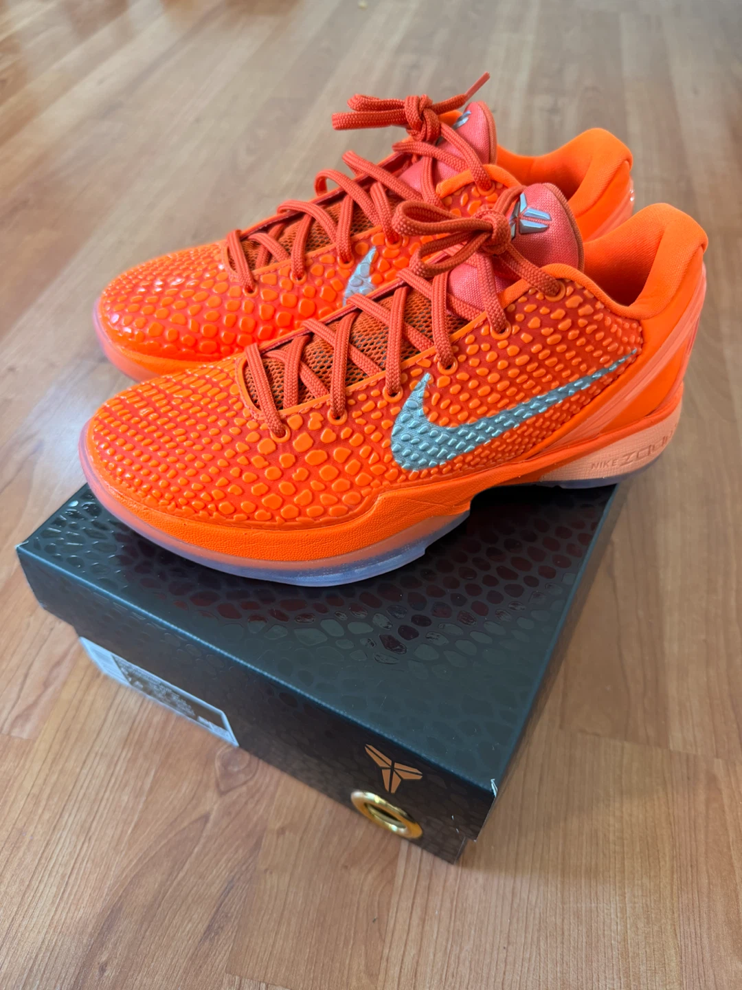 Nike Zoom Kobe Protro 6 ‘WNBA / Total Orange’ Women’s Size 7.5