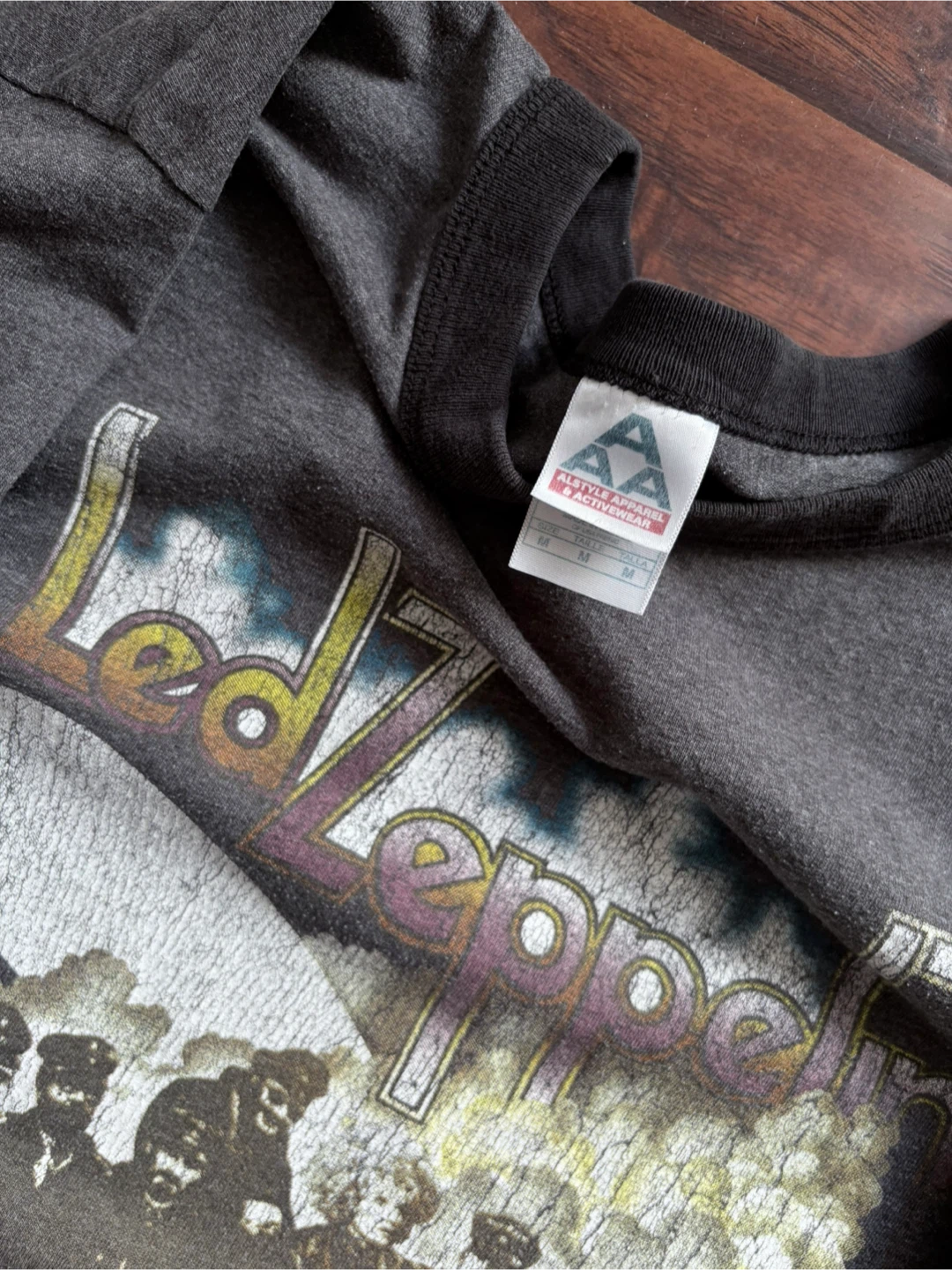 Vintage Led Zeppelin ringer tee M band tee - photo 3