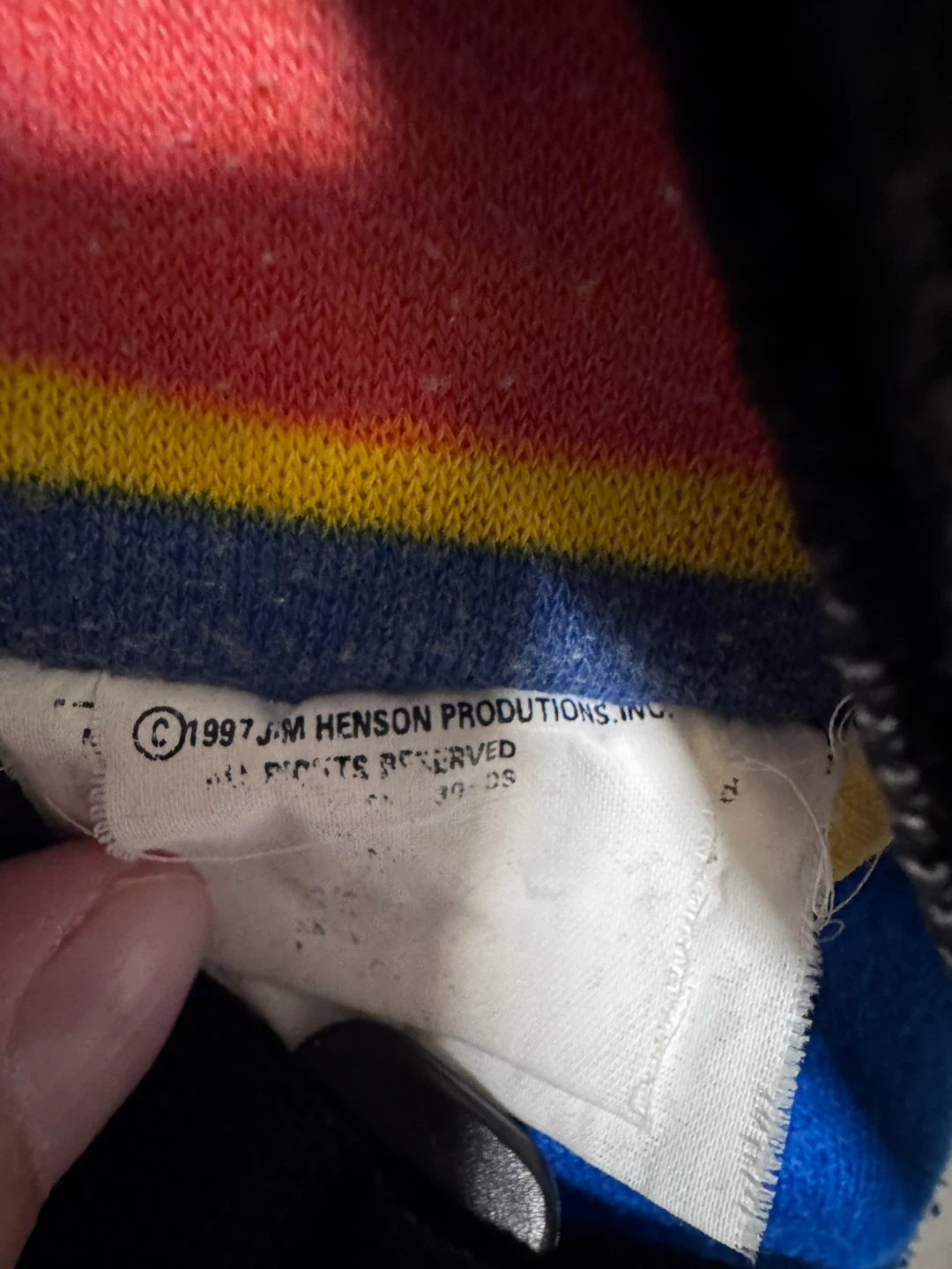 Vintage 1997 Ernie Sesame Street Plush Backpack - photo 4