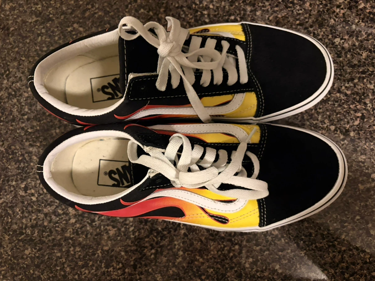 Vans Old Skool Flame Sneakers - photo 2