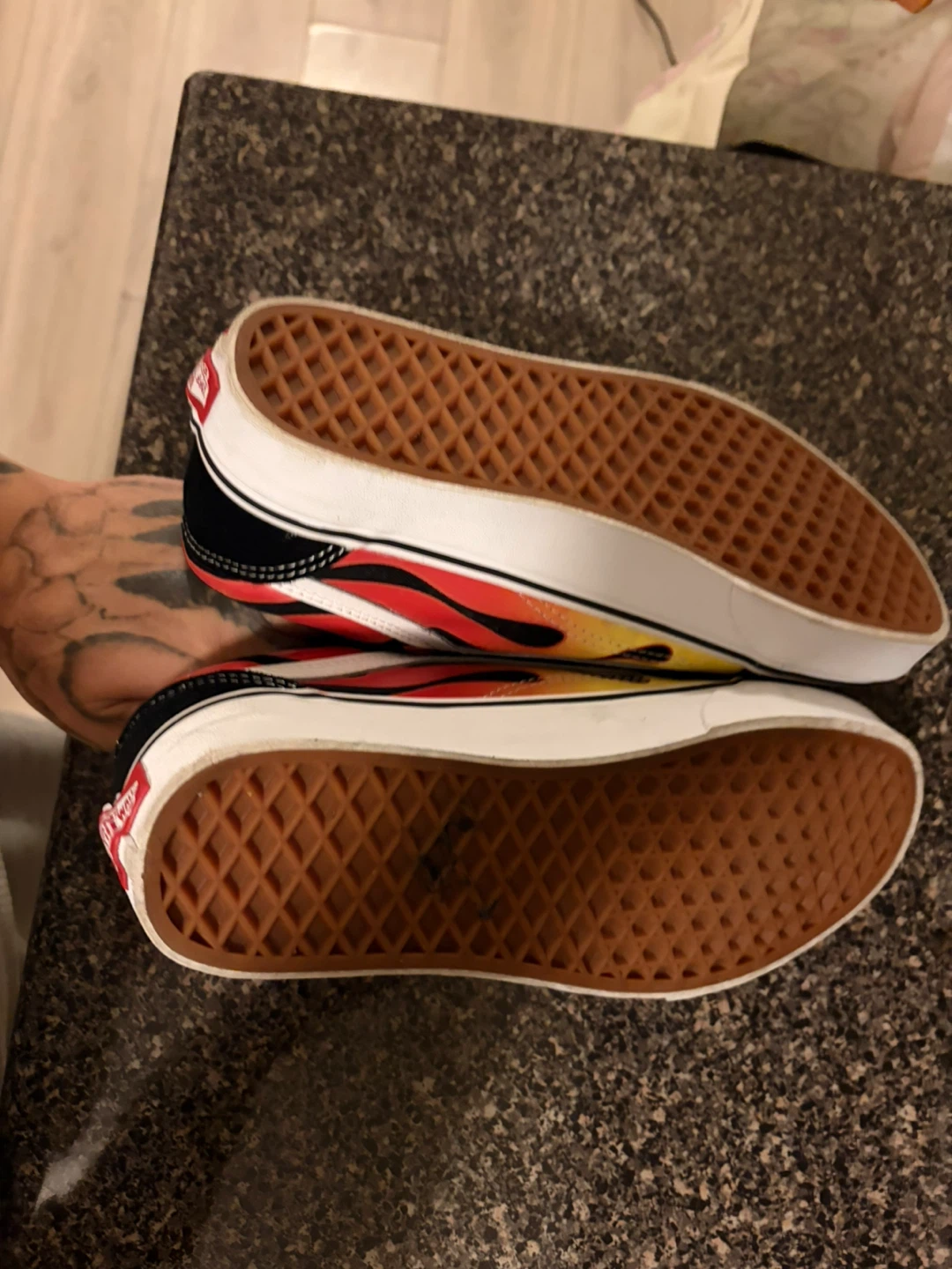 Vans Old Skool Flame Sneakers - photo 3