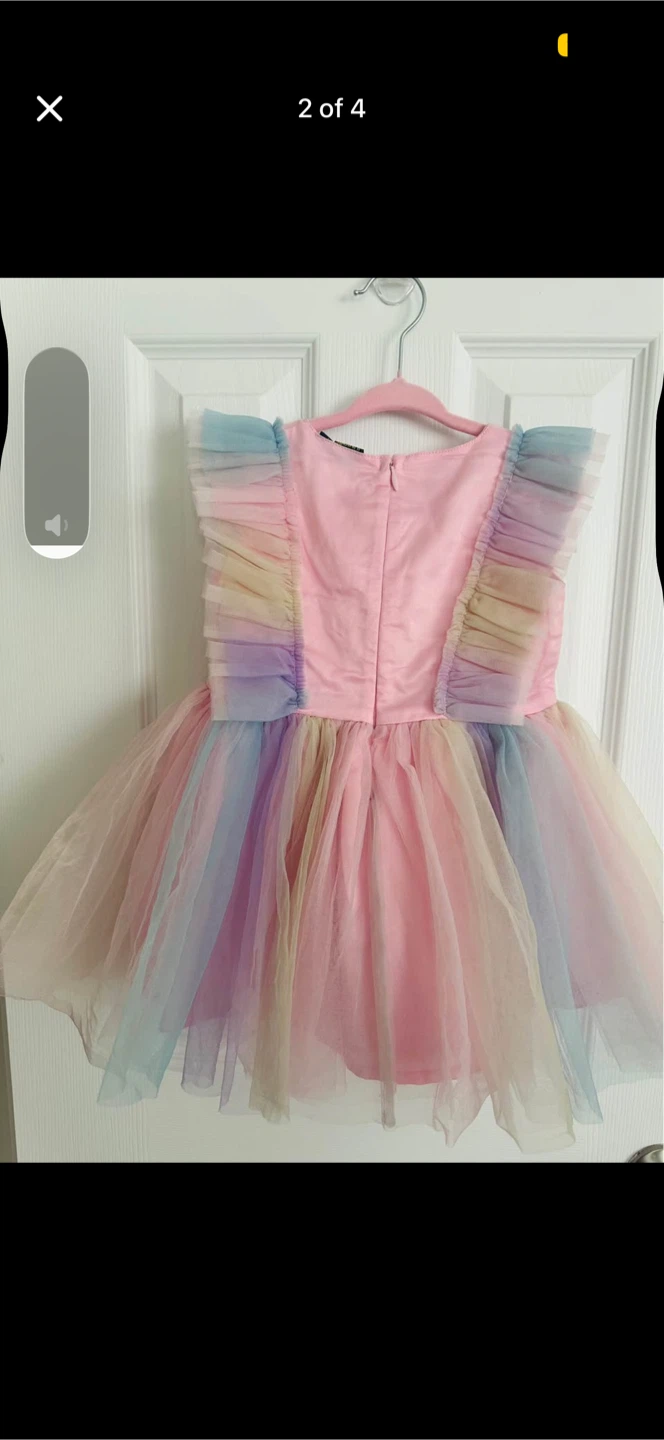 Pastel Ruffle Unicorn Dress - photo 3