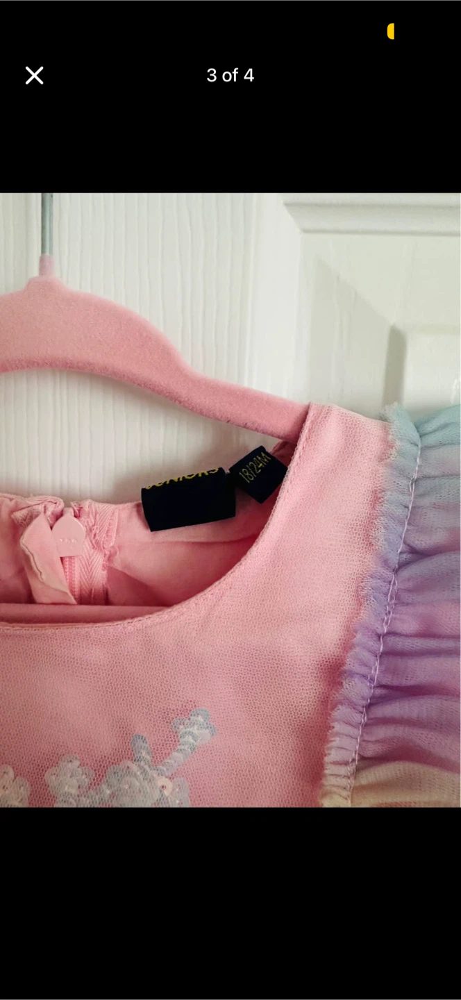 Pastel Ruffle Unicorn Dress - photo 4