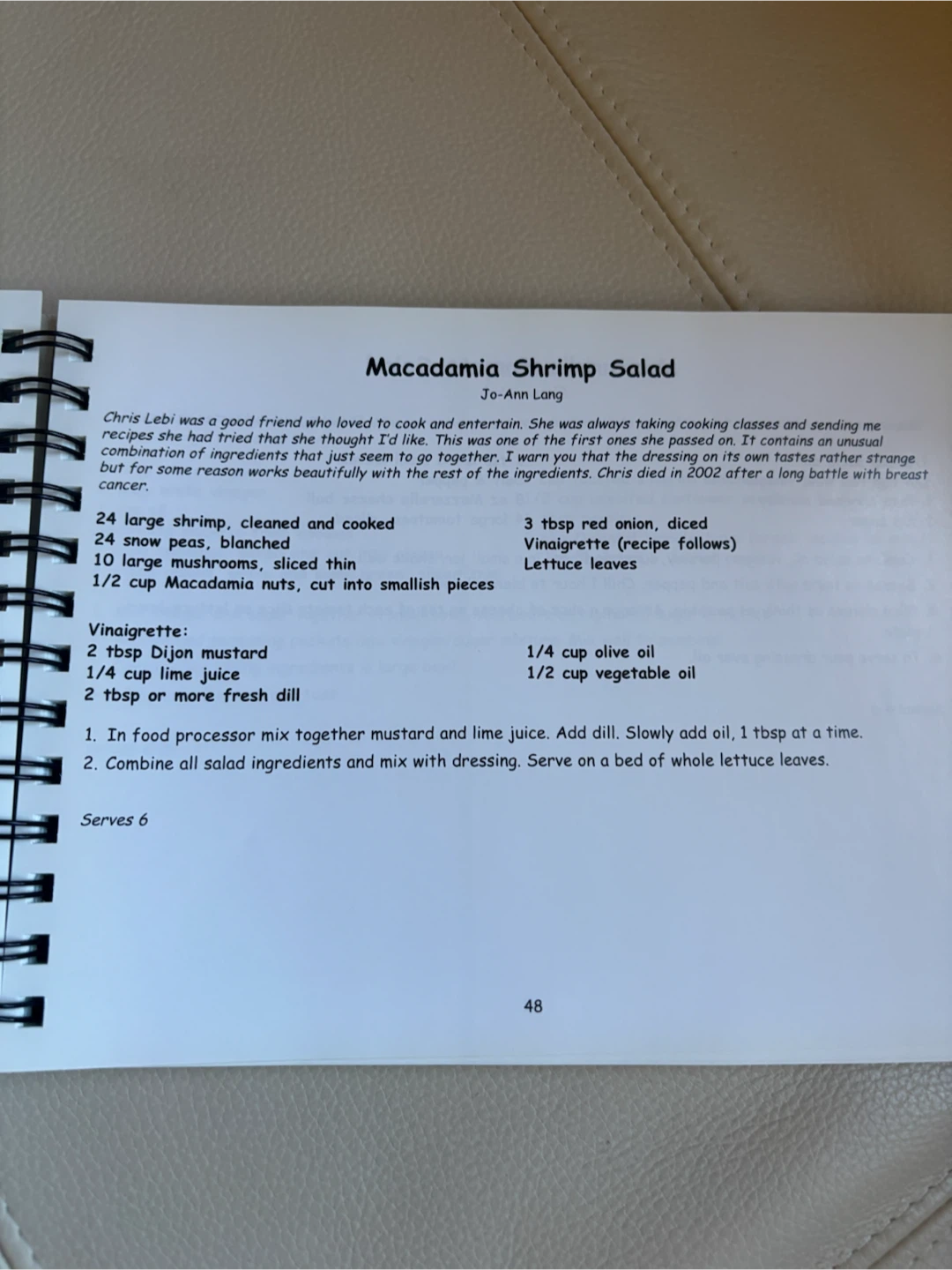 Cedar Brae Cooks for a Cure Cookbook - photo 3