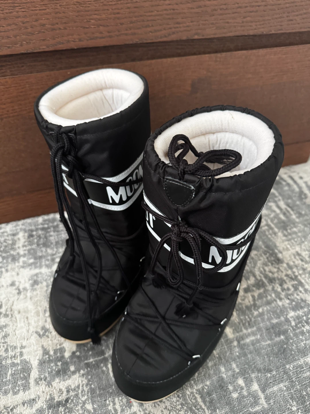 Moon Boot Kids Black Snow Boots Size 31/34 - photo 2