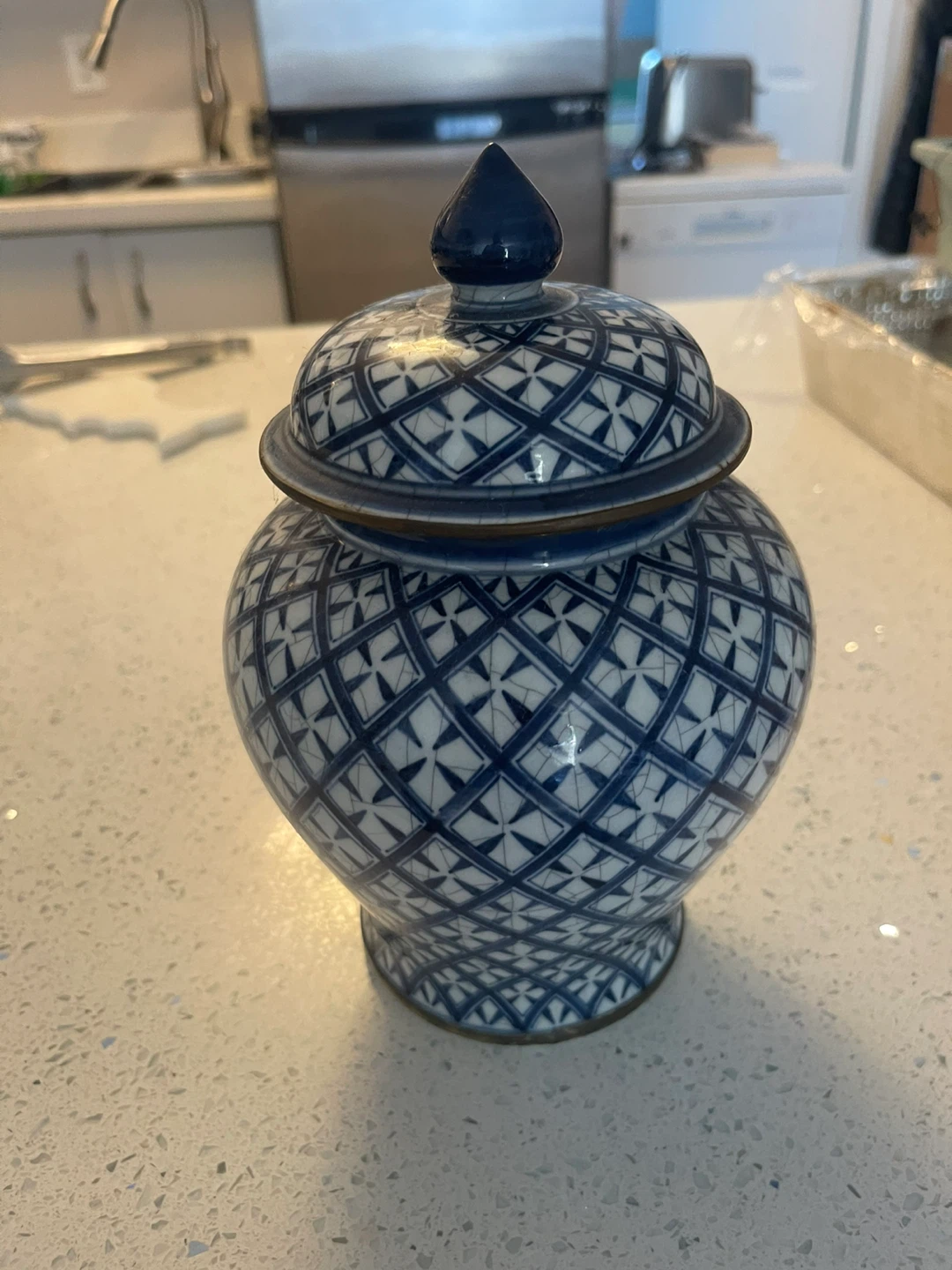 Decorative storage Urn