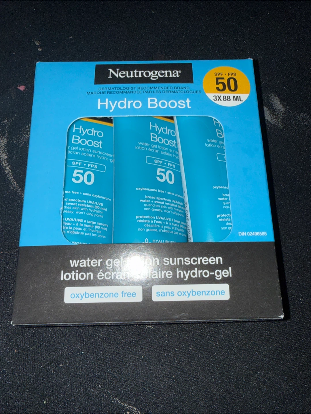 Neutrogena Hydro Boost Sunscreen SPF 50 - 3 Pack