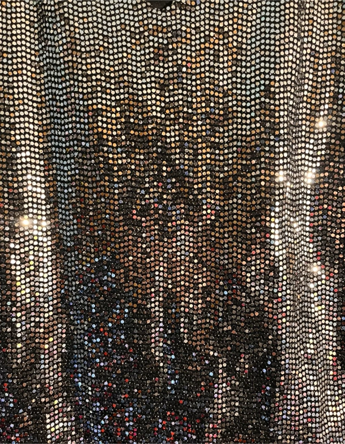 Sparkly Silver Cami Tank Top - photo 4