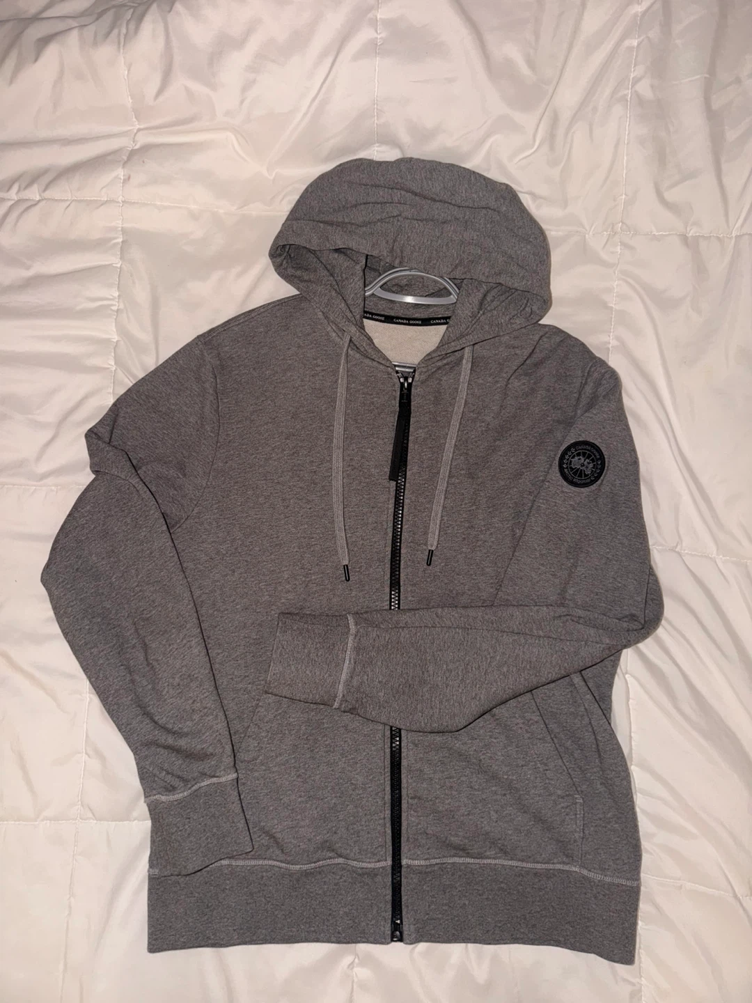 Canada Goose Grey Hoodie and Joggers Set - photo 2