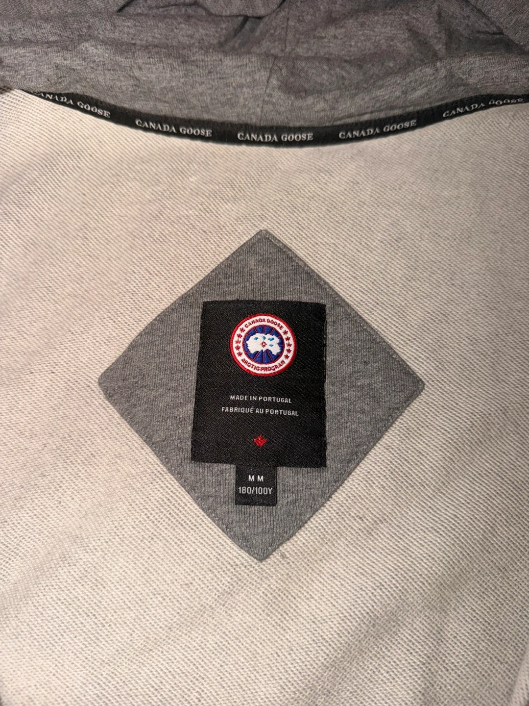 Canada Goose Grey Hoodie and Joggers Set - photo 4