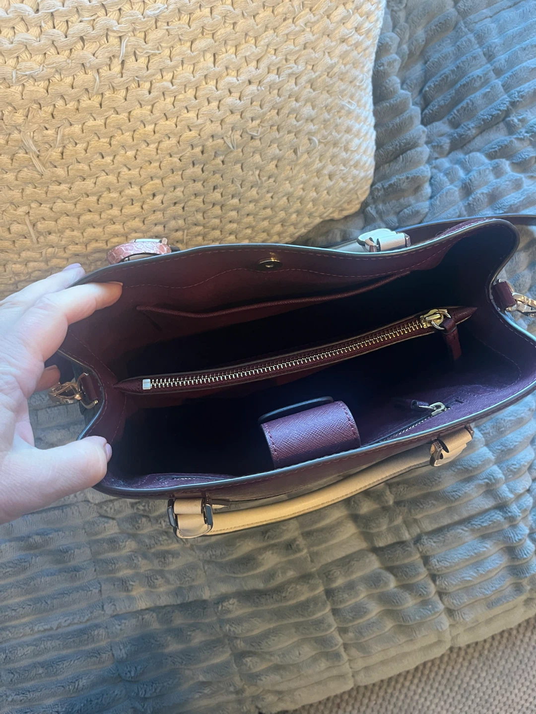 Tory Burch Leather Satchel Handbag - photo 3