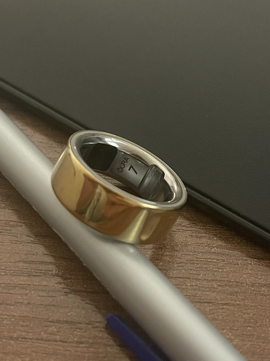 Oura Ring Gen 4 - Gold - Size 7 - photo 2
