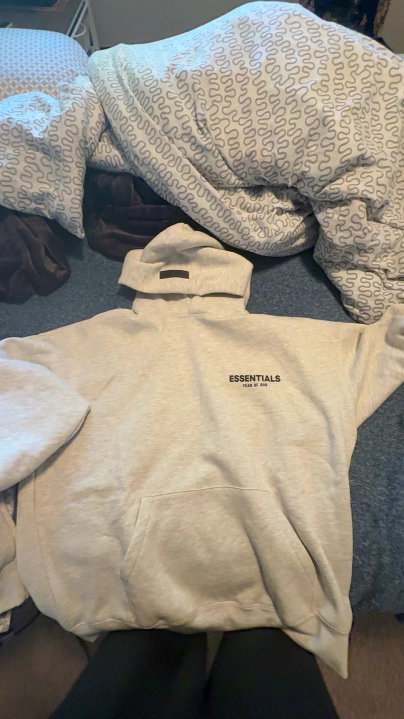 Essentials Fear of God Hoodie - Light Oatmeal - photo 3