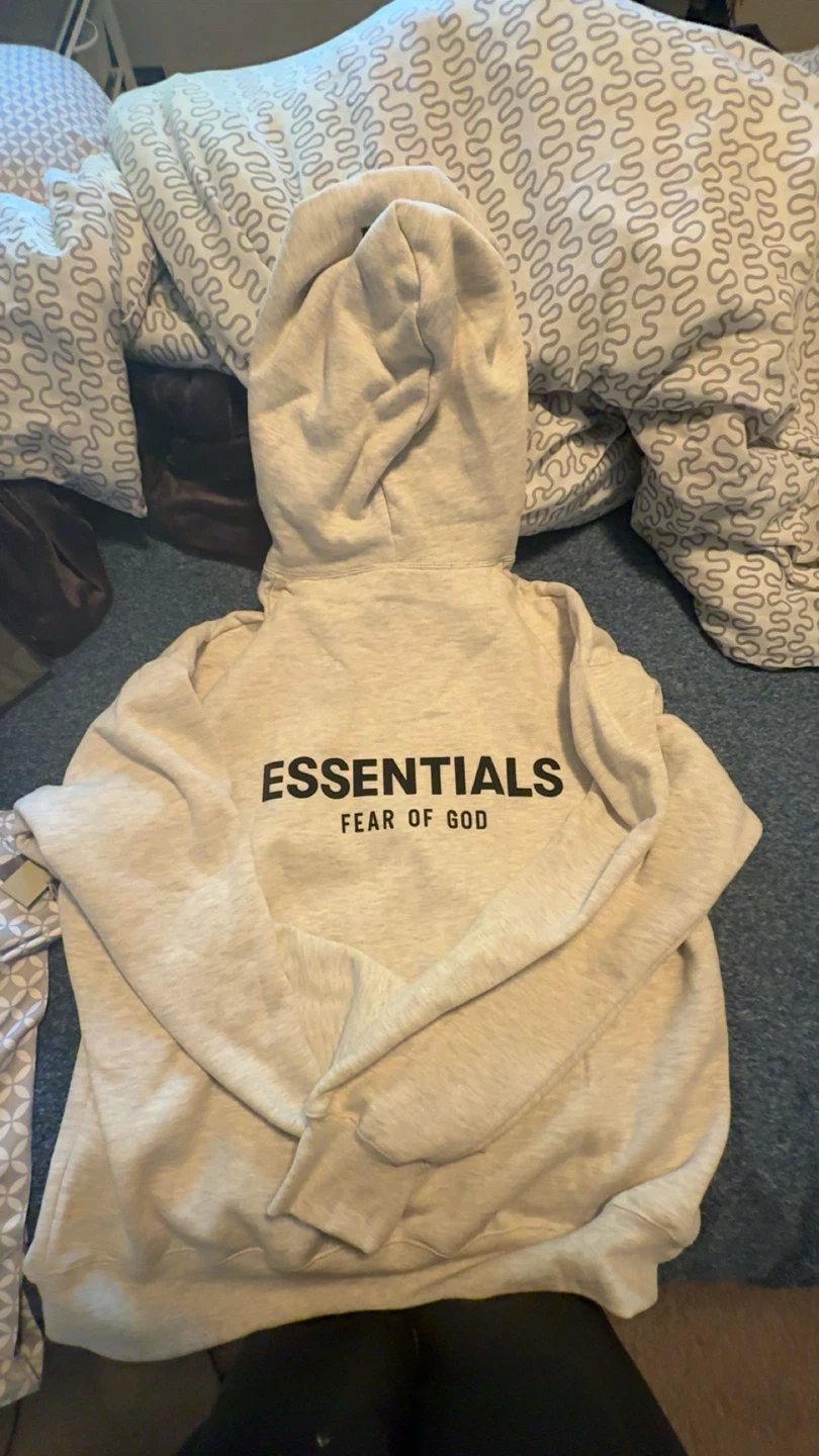 Essentials Fear of God Hoodie - Light Oatmeal - photo 4