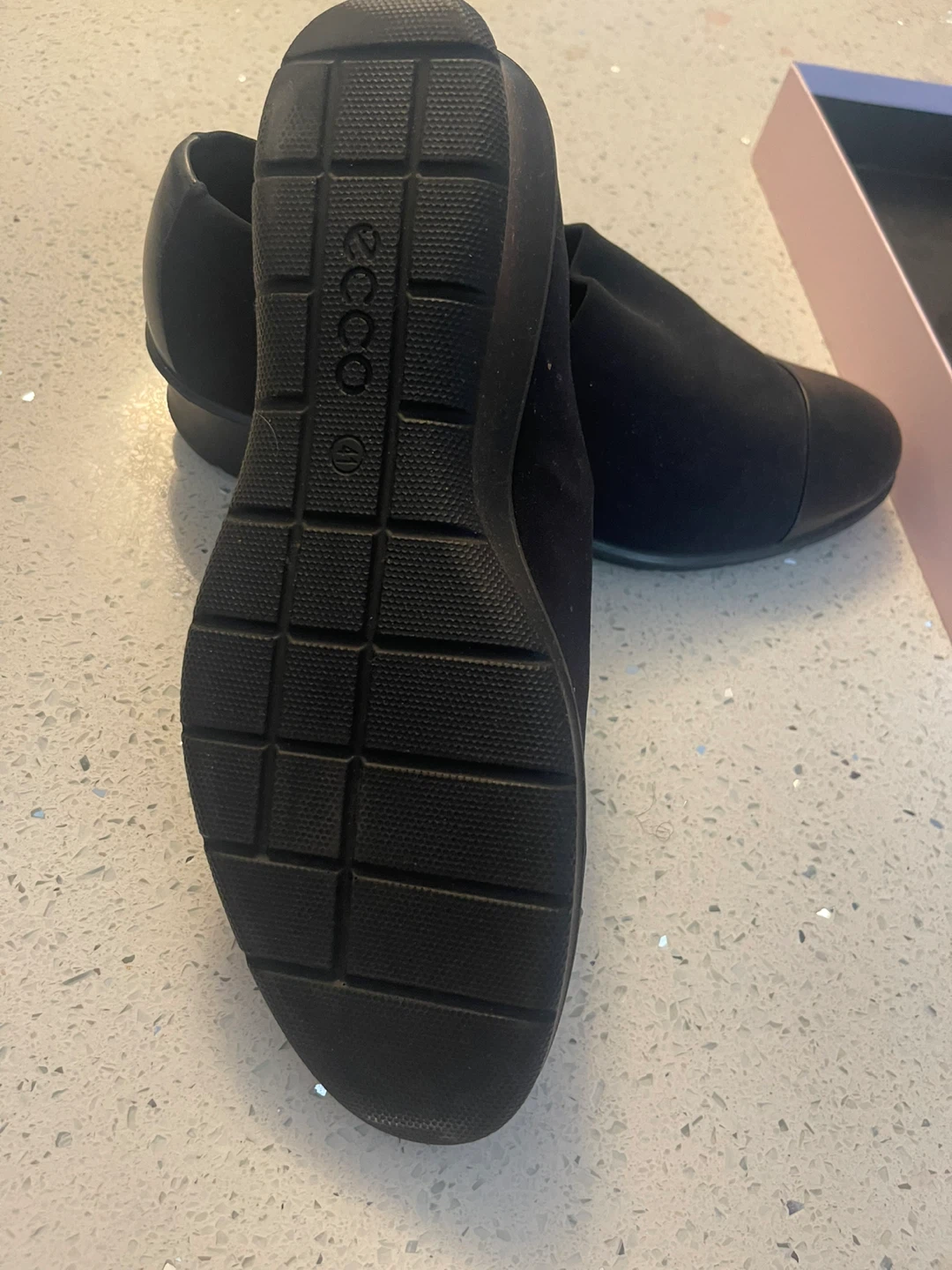 Ecco black slip-on shoes size 41 - photo 2