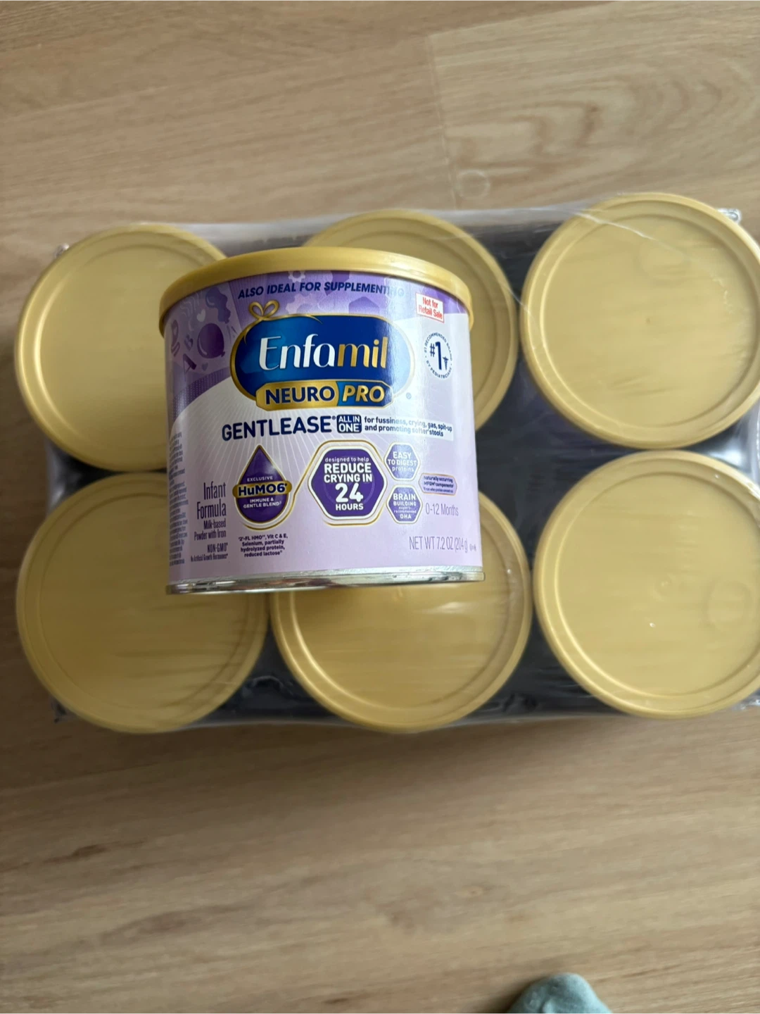 6 Cans Enfamil NeuroPro Gentlease Infant Formula - photo 3