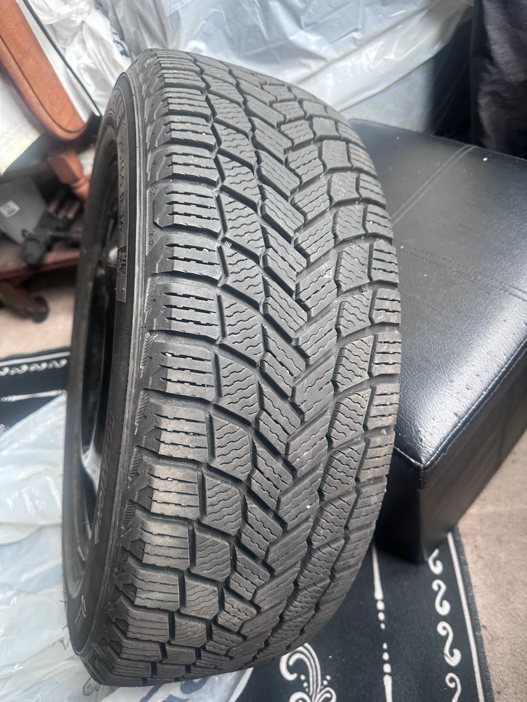 Michelin X-Ice Snow tires on steel wheels - photo 3