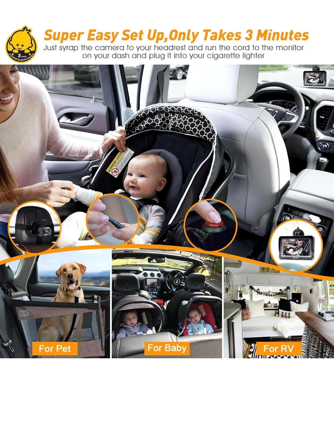 DoHonest Baby Car Camera - photo 3