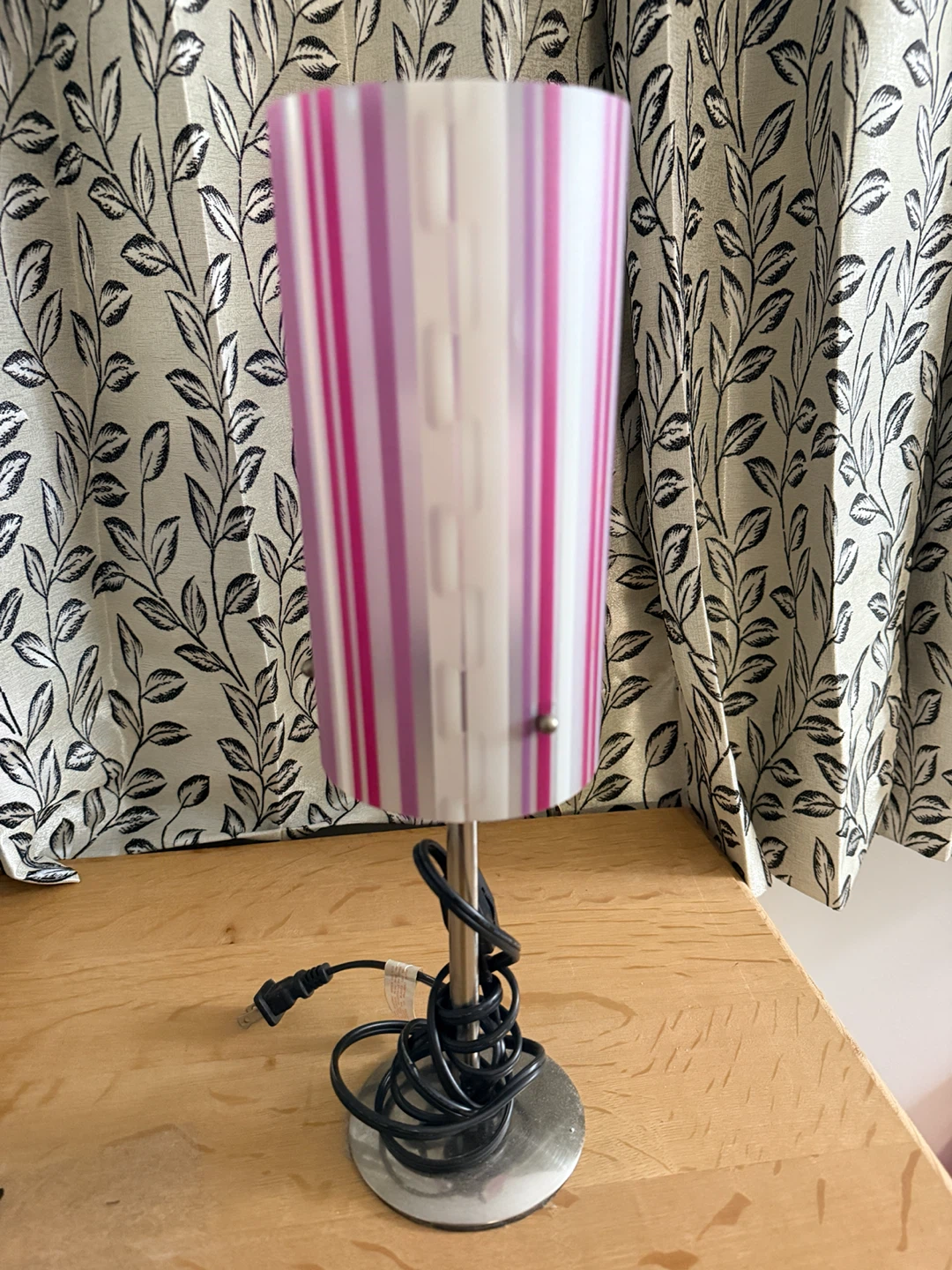 Striped Table Lamp