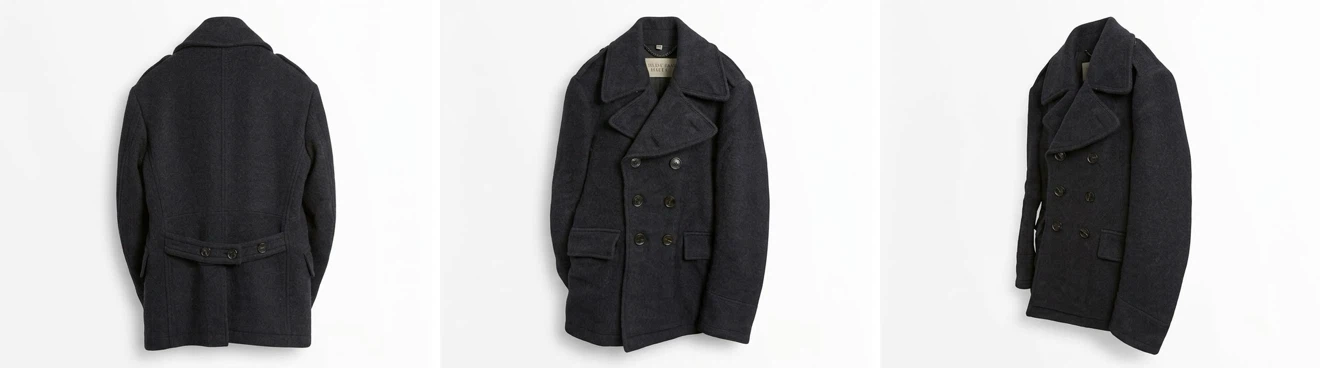 Burberry Brit Wool-Blend Pea Coat