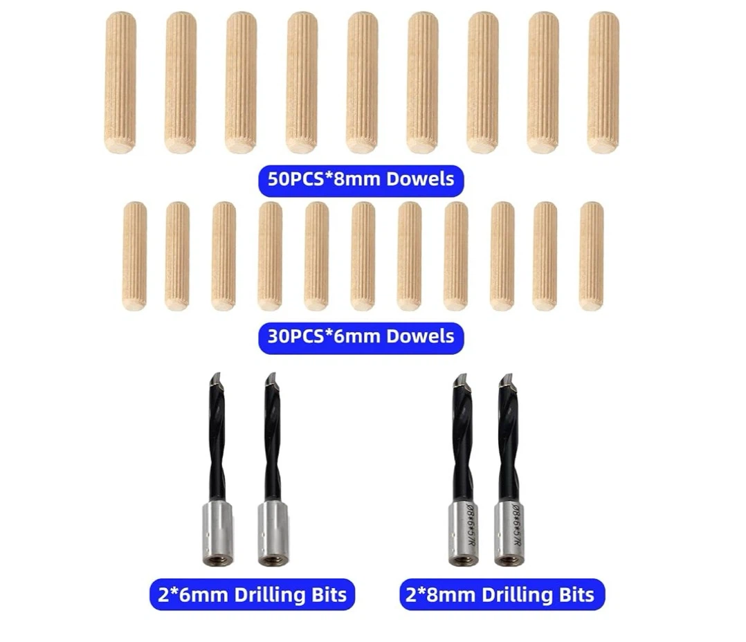 DJ710 Dual Spindle Dowel Jointer,Wood Dowels Joiner - photo 4