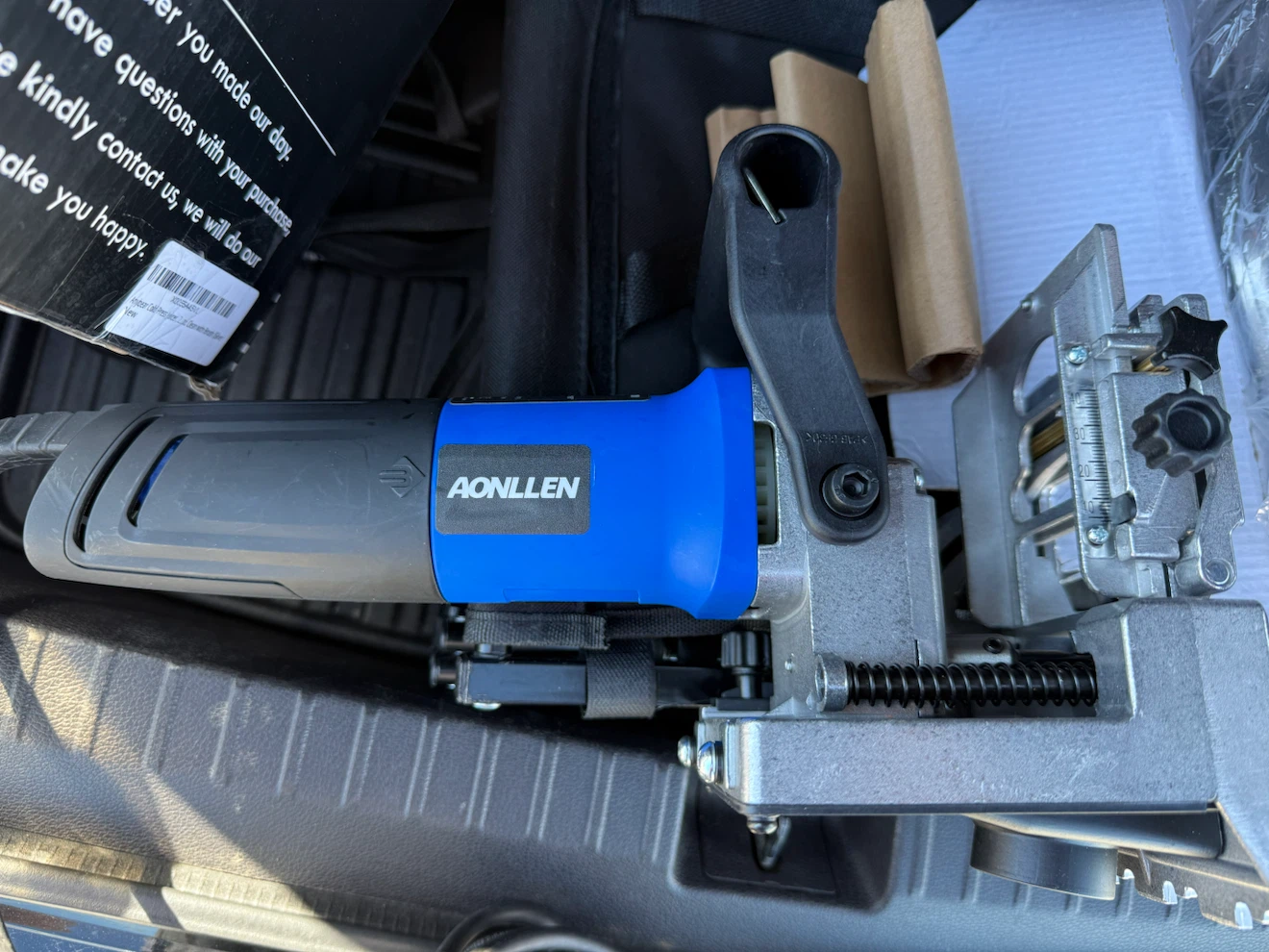 DJ710 Dual Spindle Dowel Jointer,Wood Dowels Joiner - photo 5