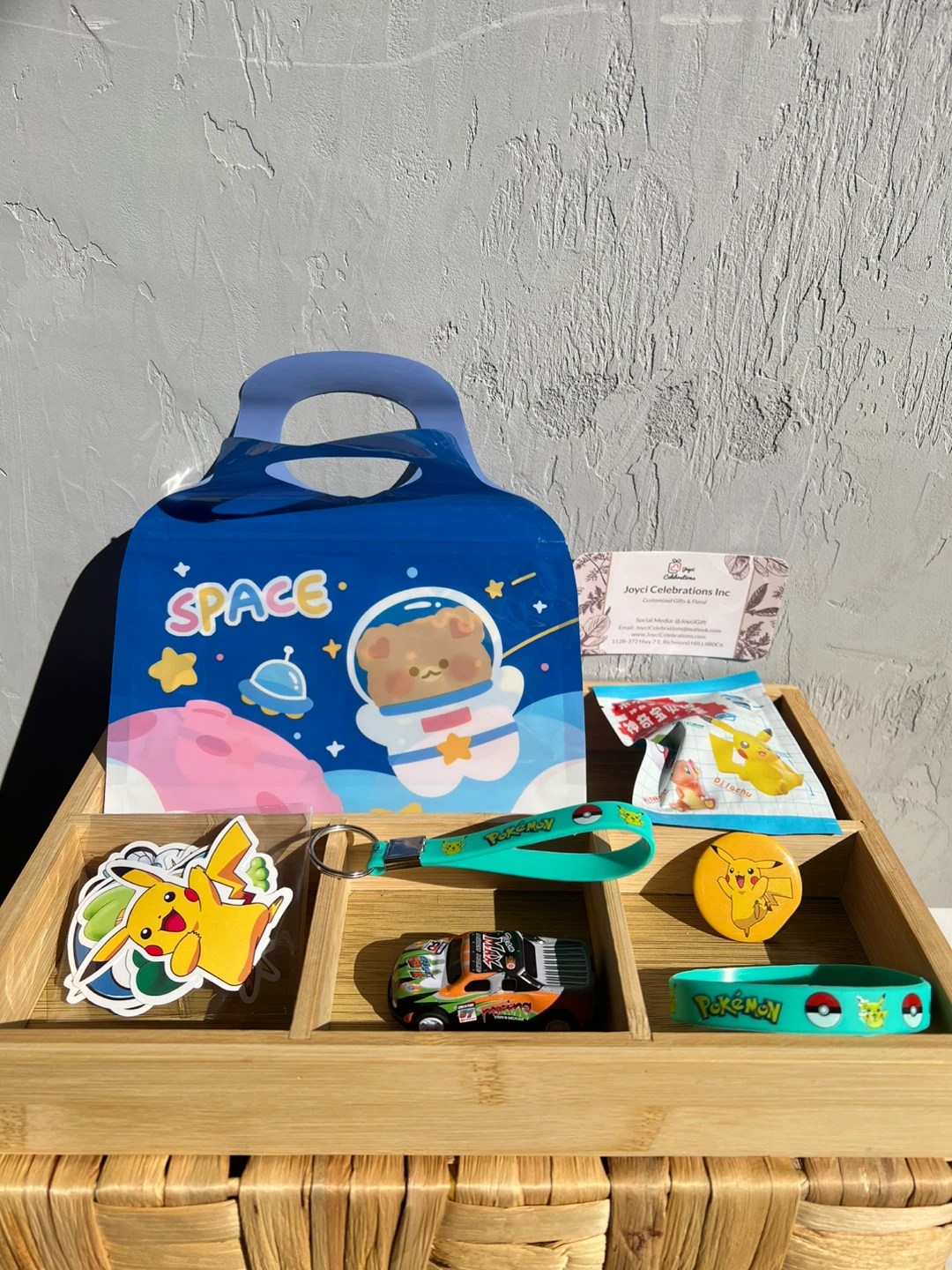 Pokemon theme Gift Set/goodiebag/lootbag/party favors/kids gift