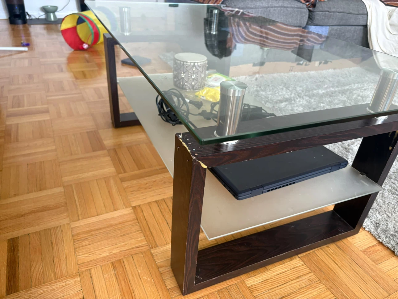 Modern Glass Coffee Table - photo 3