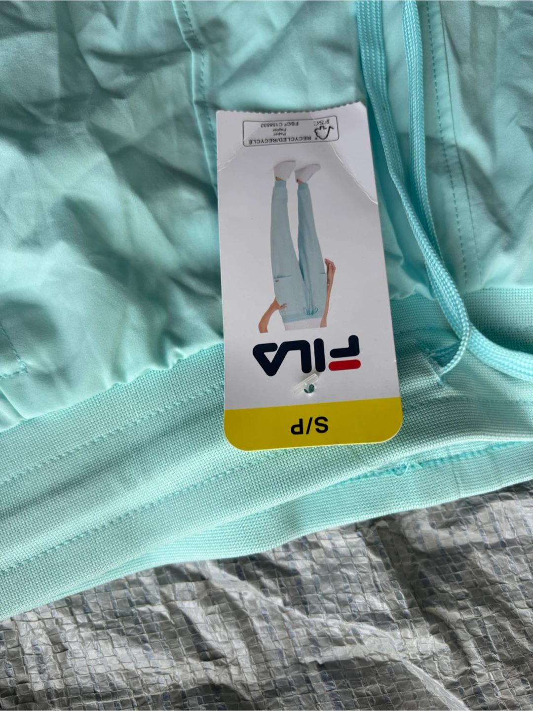 Fila Jogger Pants Light Blue Size S/P - photo 2