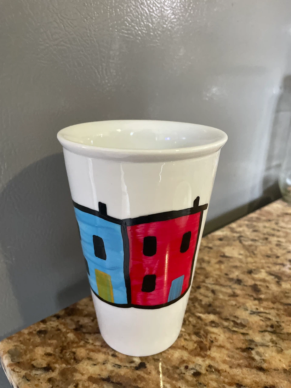 Ceramic Travel Mug with Lid - photo 4