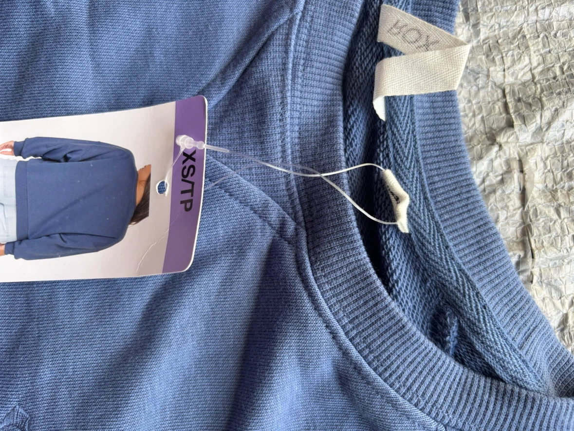 Roxy Blue Crewneck Sweatshirt XS - photo 3