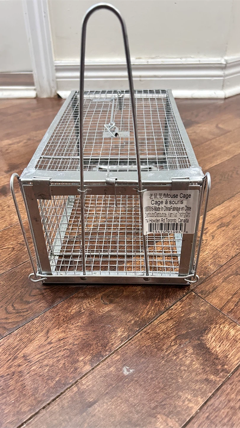 Metal Humane Mouse Cage Trap - photo 2