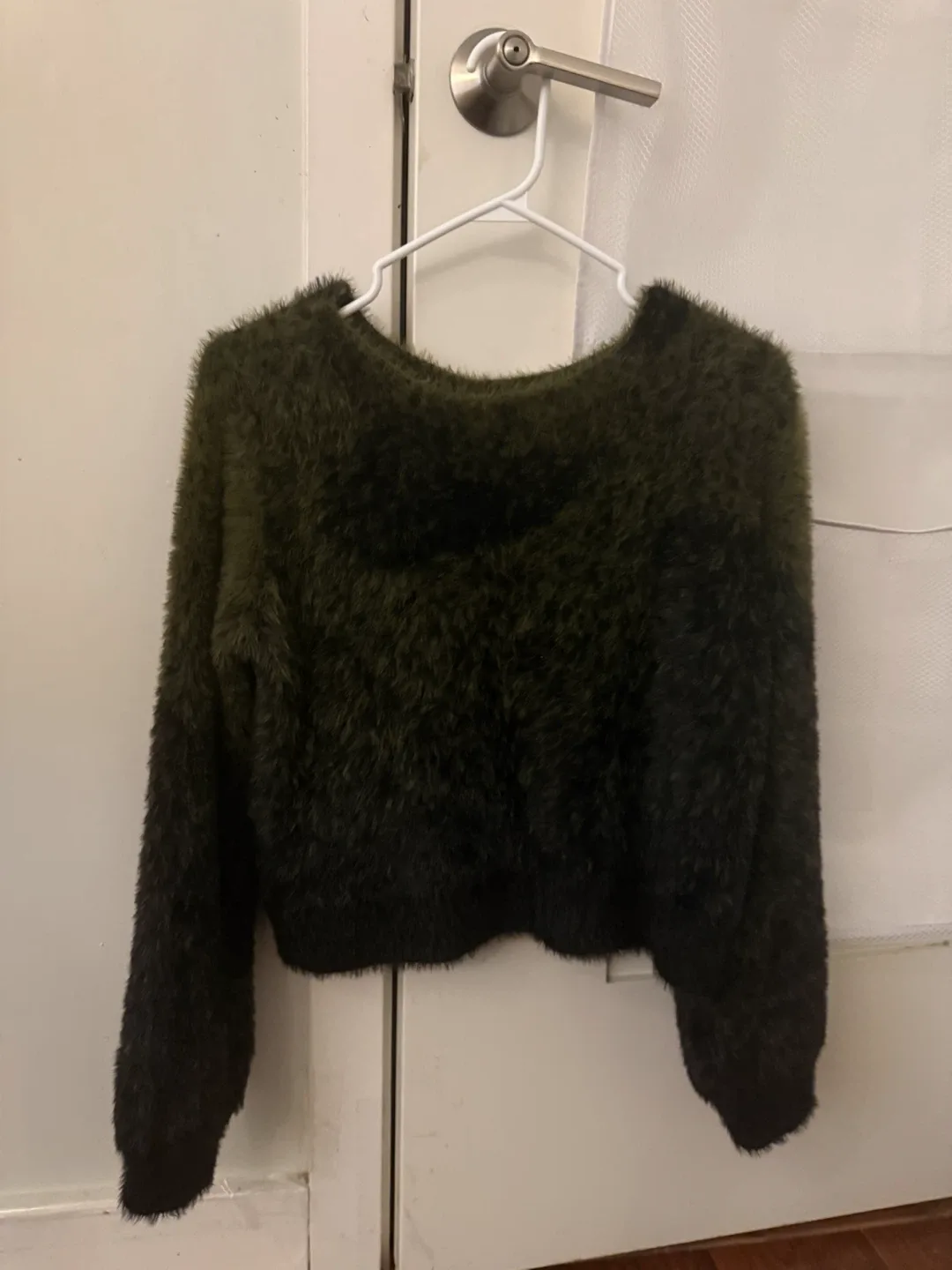 Disturbia Fuzzy Ombre Sweater- Small - photo 5
